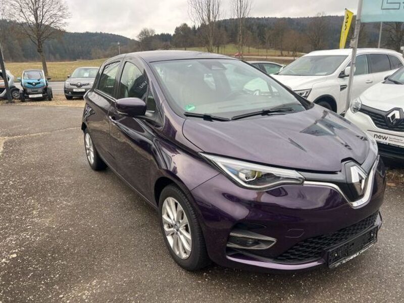 Blueberryviolett (metallic) Gebraucht 2020 Renault Zoe Kleinwagen | 14.800 € (Teuer) - Bild 1/4