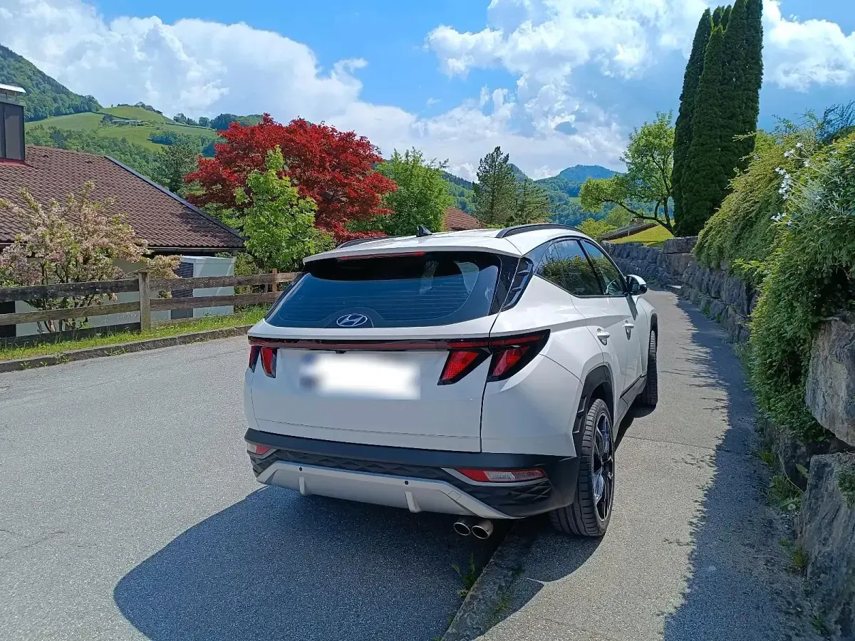 Gebraucht Hyundai Tucson Pure 150 PS (110 kW) 2021 Weiß SUV