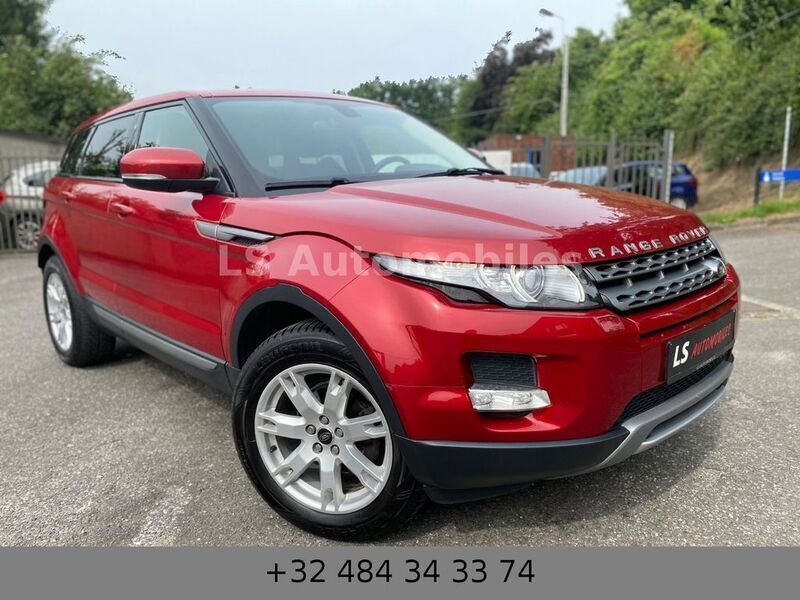 Rot Gebraucht 2013 Land Rover Range Rover evoque SUV | 11.499 € (Superpreis) - Bild 1/4