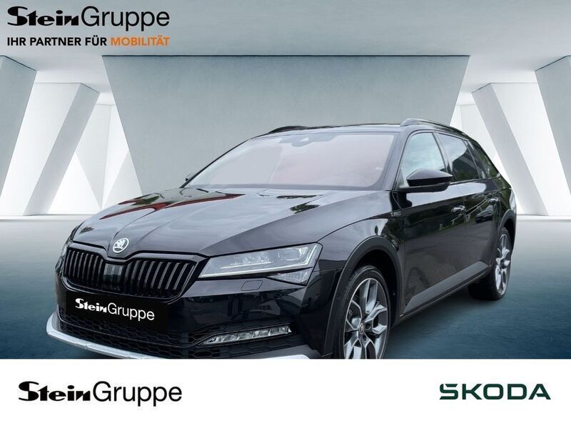 Schwarz magic perleffekt Gebraucht 2024 Skoda Superb Kombi | 46.489 € - Bild 1/4