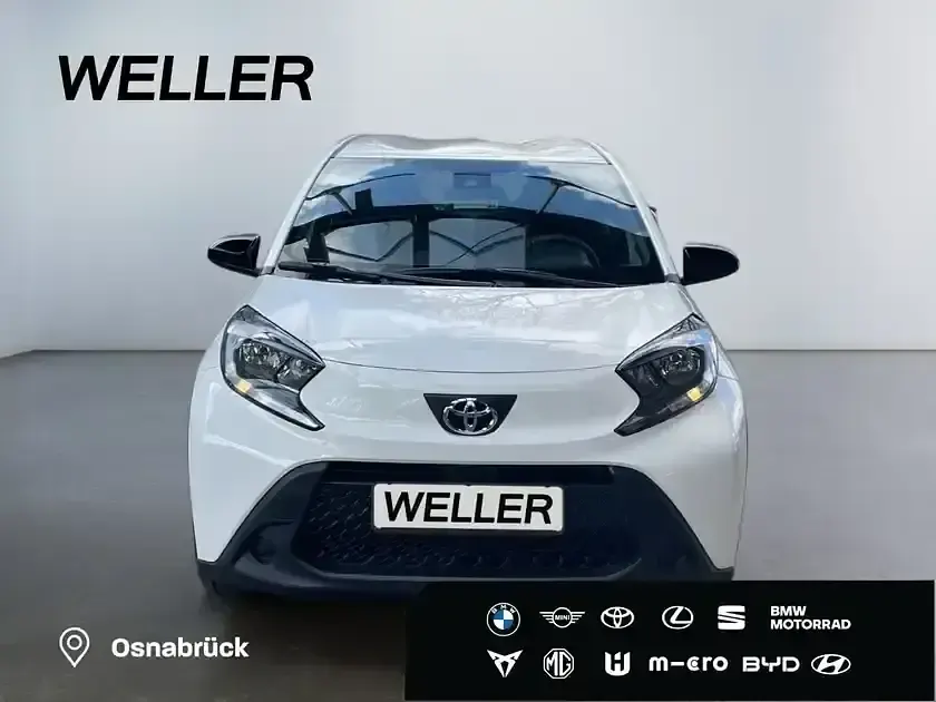 Neu Toyota Aygo 72 PS (52 kW) 2025 Schneeweiß 289 Kleinwagen