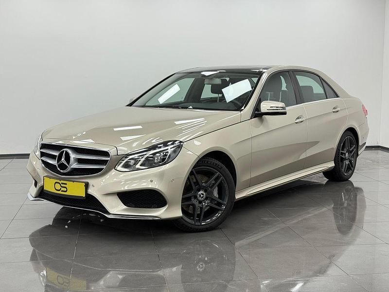 Grau Gebraucht 2014 Mercedes E400 AMG Limousine | 26.900 € (Superpreis) - Bild 1/4