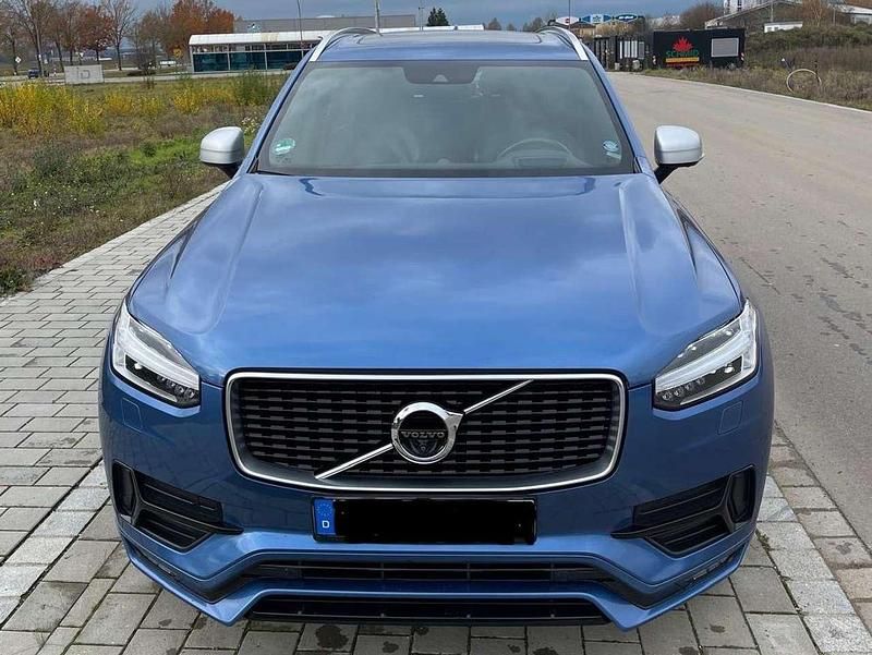 Blau Gebraucht 2017 Volvo XC90 R-Design SUV | 27.500 € (Fairer Preis) - Bild 1/4