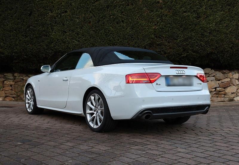Gebraucht Audi A5 Cabriolet S-line plus 170 PS (125 kW) 2013 Weiß Cabrio