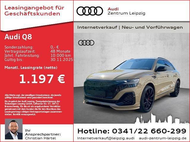 Sakhirgold metallic Gebraucht 2025 Audi Q8 Ambiente SUV | 127.490 € - Bild 1/2