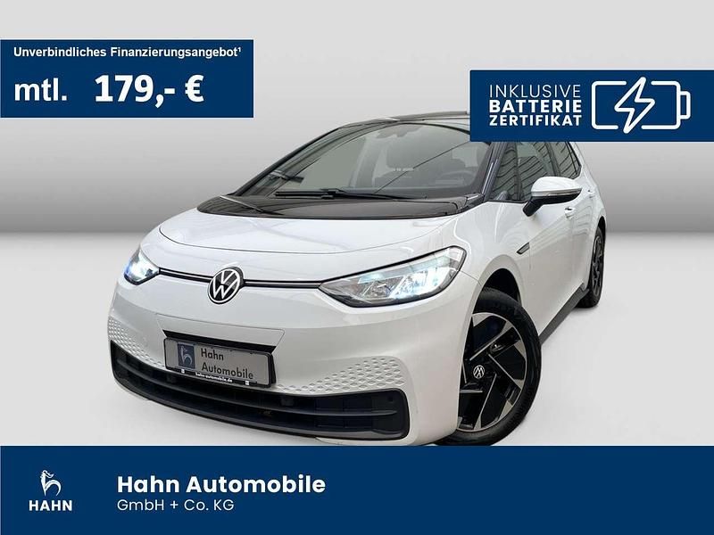 Gletscherweiß metallic Gebraucht 2021 VW ID.3 Pure Kleinwagen | 19.890 € (Etwas zu teuer) - Bild 1/3