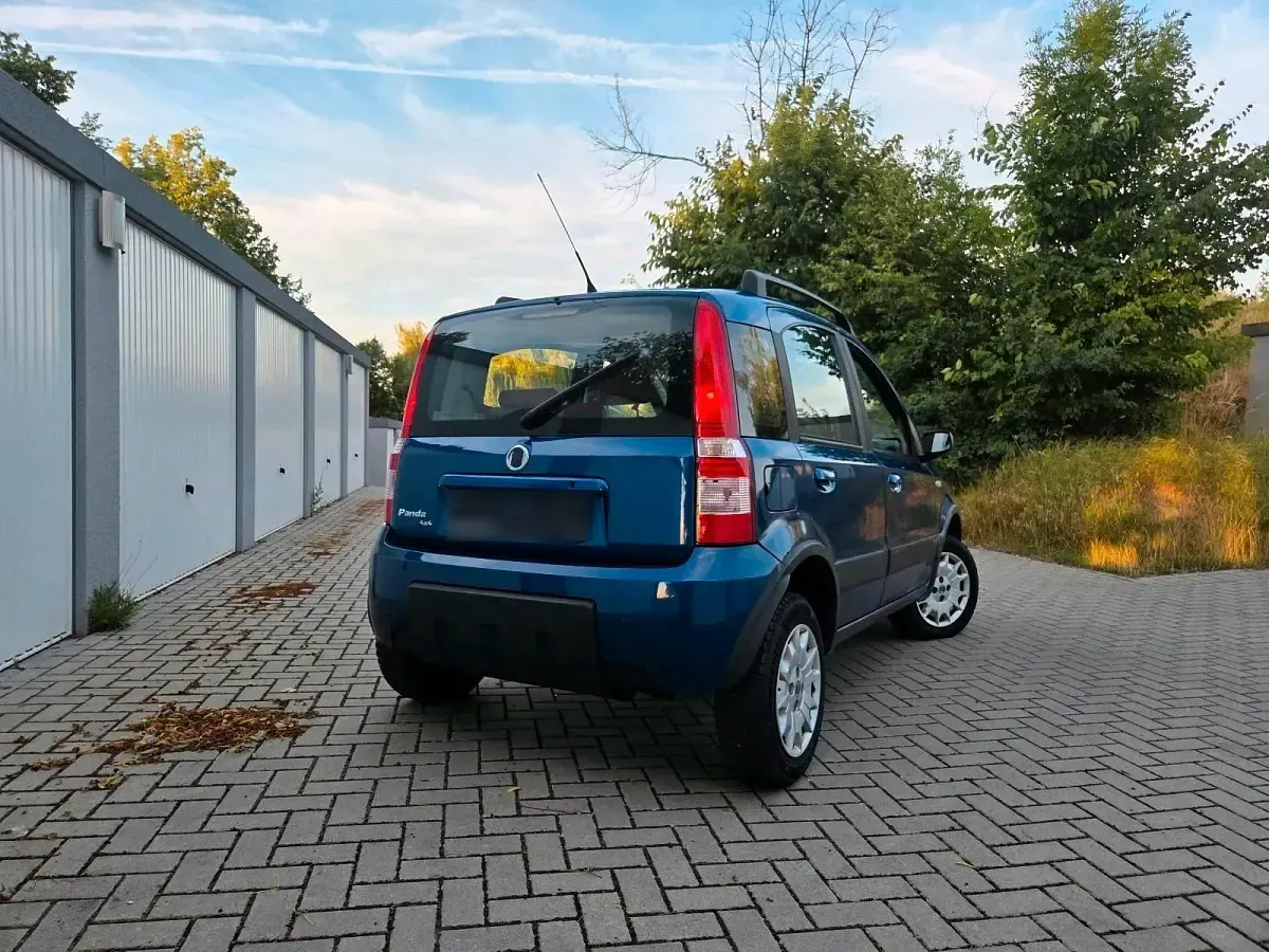 Gebraucht Fiat Panda 4x4 60 PS (44 kW) 2006 Blau Kleinwagen