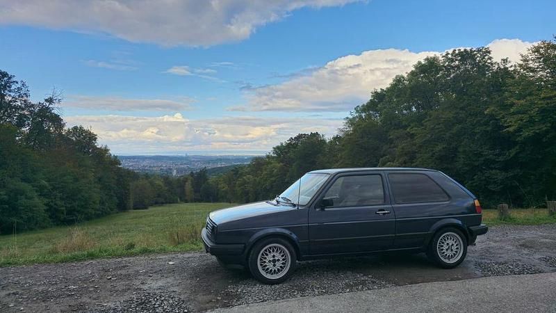 Gebraucht VW Golf II 72 PS (52 kW) 1987 Blau Kleinwagen