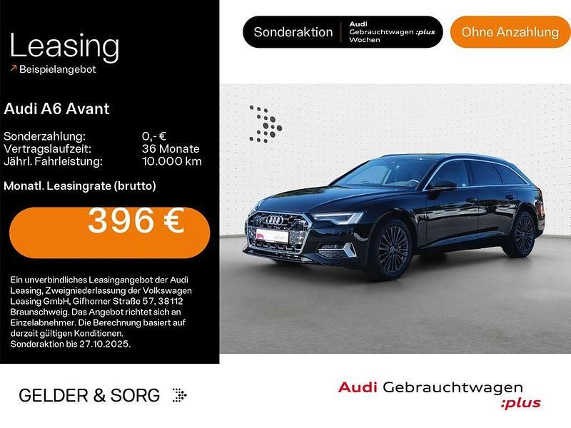 Mythosschwarz metallic Gebraucht 2024 Audi A6 Advanced Plus Kombi | 42.680 € (Superpreis) - Bild 1/4