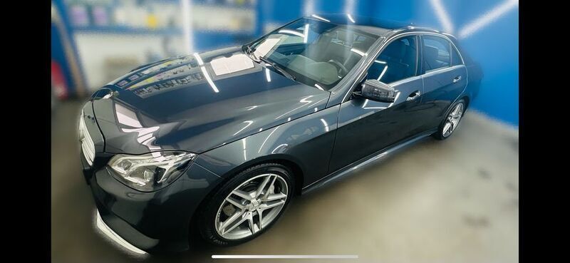 Grau Gebraucht 2013 Mercedes E400 AMG Limousine | 15.999 € (Guter Preis) - Bild 1/4