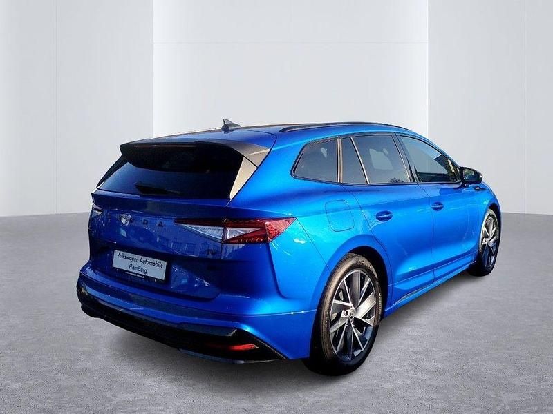 Gebraucht Skoda Enyaq iV SportLine 131 kW (179 PS) 2022 Raceblau metallic (metallic) SUV