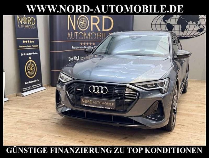 Grau Gebraucht 2021 Audi e-tron S-Line SUV | 33.800 € (Guter Preis) - Bild 1/3