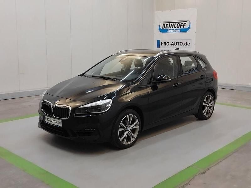 Gebraucht BMW 220 Active Tourer Sport Line 192 PS (141 kW) 2019 Schwarz Van / Kleinbus