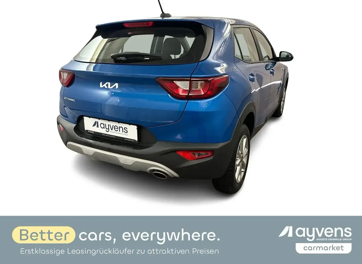 Gebraucht Kia Stonic Edition 7 101 PS (74 kW) 2021 (spb) bathysblau met. SUV