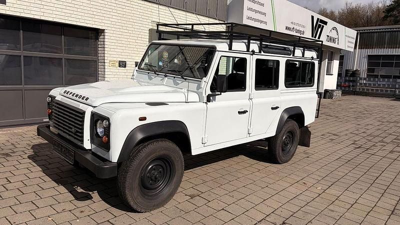 Gebraucht Land Rover Defender 122 PS (89 kW) 2015 Weiß Kombi