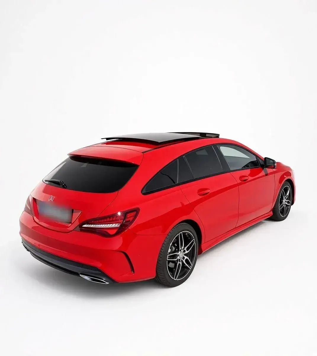 Gebraucht Mercedes CLA220 Shooting Brake AMG 177 PS (130 kW) 2017 Rot Kombi