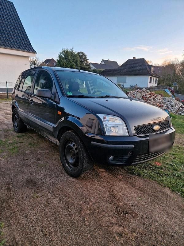 Gebraucht Ford Fusion 80 PS (58 kW) 2008 Schwarz Kleinwagen