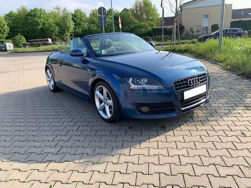 Blau Gebraucht 2007 Audi TT Roadster S-Line Cabrio | 8.600 € (Guter Preis) - Bild 1/4