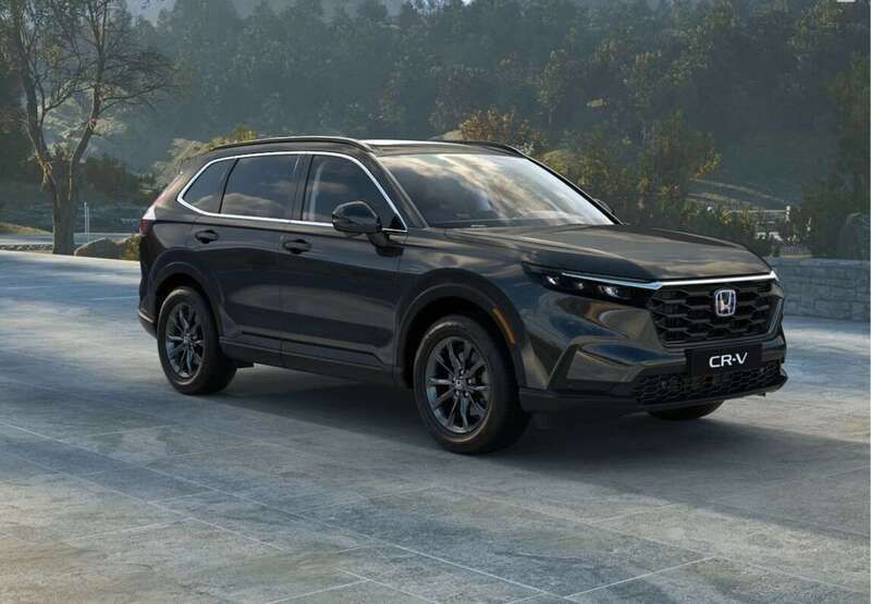 Crystal black pearl (schwarz) Gebraucht 2023 Honda CR-V Elegance SUV | 45.490 € (Fairer Preis) - Bild 1/4