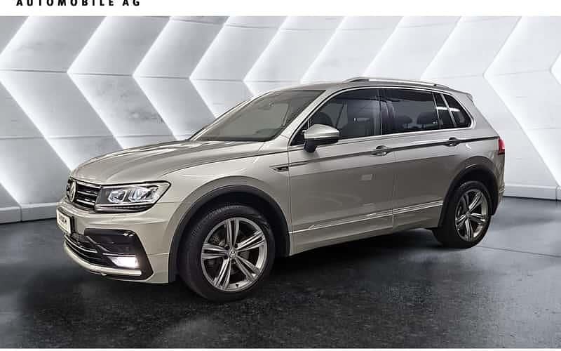 Silber Gebraucht 2019 VW Tiguan Highline SUV | 26.790 € (Superpreis) - Bild 1/4