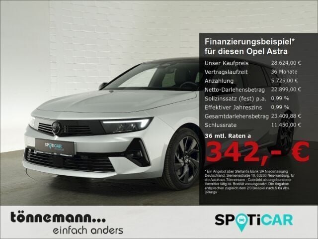 Silber Gebraucht 2023 Opel Astra S Kombi | 28.624 € (Fairer Preis) - Bild 1/3