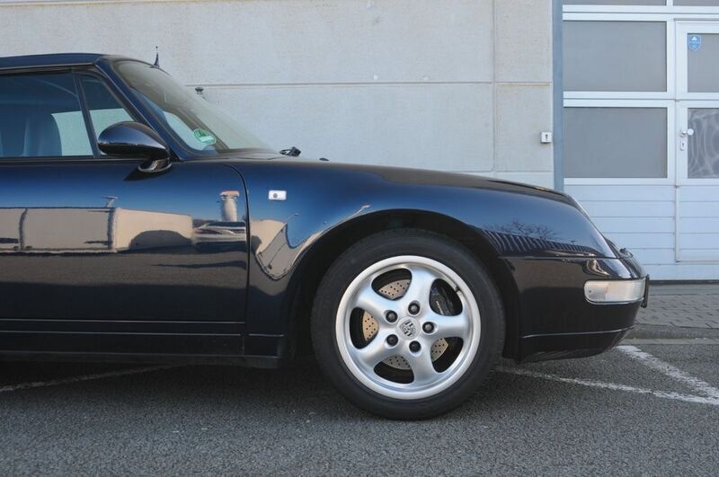 Blau Gebraucht 1996 Porsche 993 Cabrio | 68.500 € (Fairer Preis) - Bild 1/4