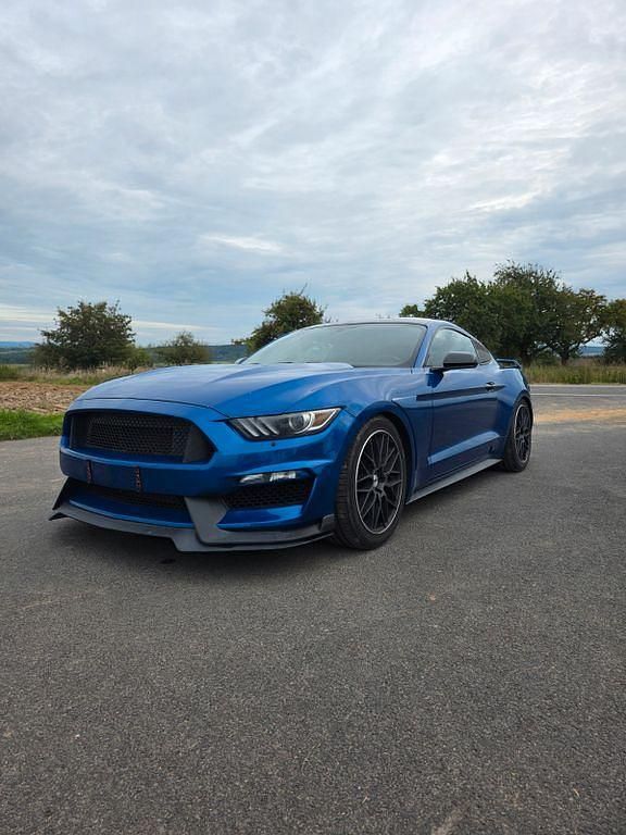 Blau Gebraucht 2017 Ford Mustang Cabrio | 23.000 € - Bild 1/4