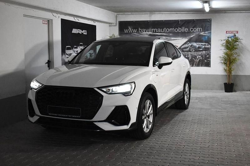 Weiß Gebraucht 2022 Audi Q3 Sportback S-Line SUV | 37.900 € (Fairer Preis) - Bild 1/4