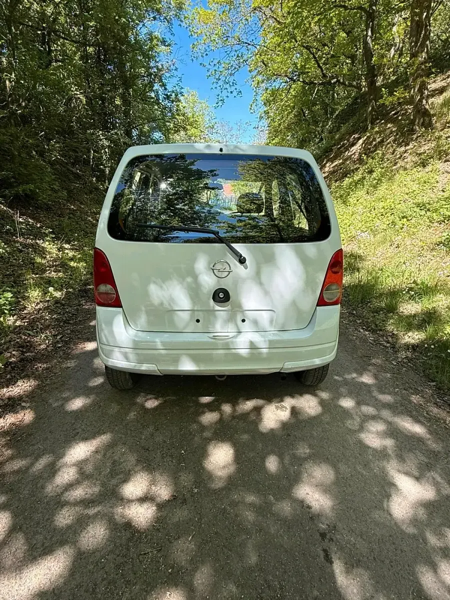 Gebraucht Opel Agila 2005 Weiß Van / Kleinbus