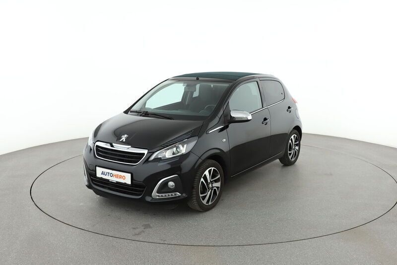 Schwarz Gebraucht 2020 Peugeot 108 Top! Collection Kleinwagen | 9.850 € (Guter Preis) - Bild 1/4