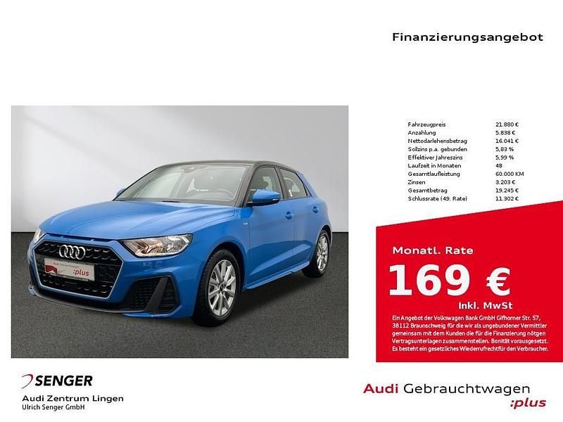 Turboblau Gebraucht 2022 Audi A1 Sportback Ambiente Kleinwagen | 21.880 € (Fairer Preis) - Bild 1/4