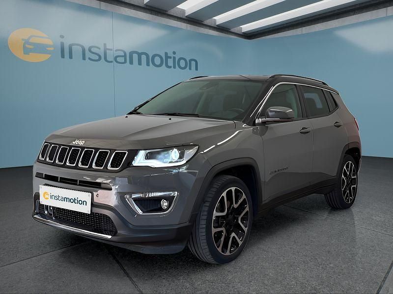 Grau Gebraucht 2021 Jeep Compass Limited SUV | 22.099 € (Fairer Preis) - Bild 1/4
