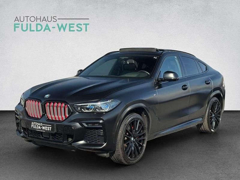 Gebraucht BMW X6 M50 530 PS (389 kW) 2022 Frozen black SUV