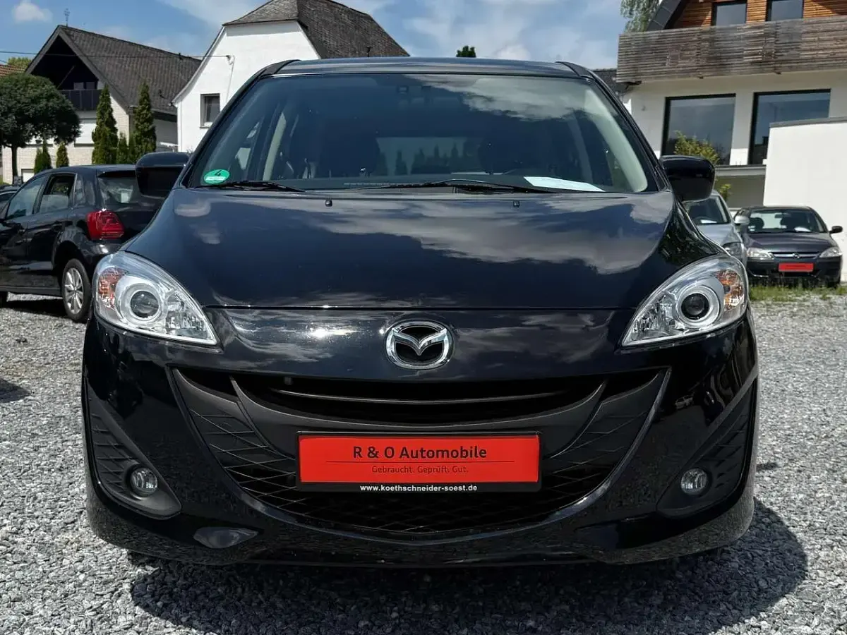 Gebraucht Mazda 5 Center-Line 116 PS (85 kW) 2012 Brillantschwarz Van / Kleinbus