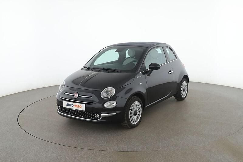 Schwarz Gebraucht 2021 Fiat 500C Dolcevita Cabrio | 12.710 € (Superpreis) - Bild 1/3