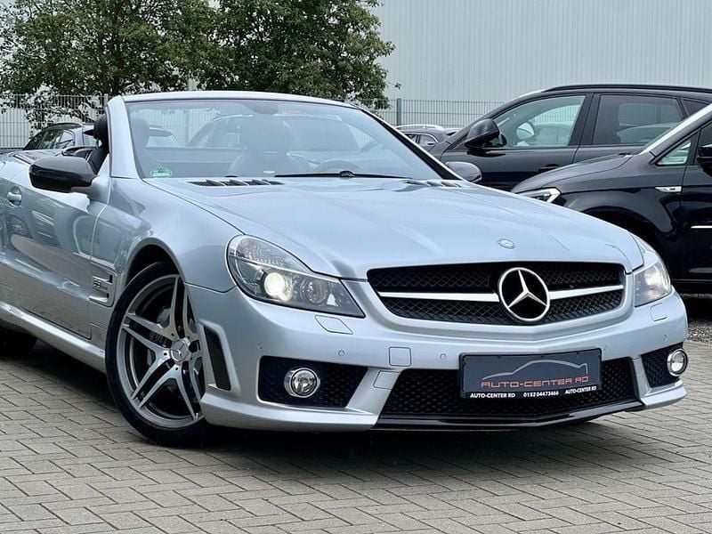 Gebraucht Mercedes SL63 AMG AMG 525 PS (386 kW) 2009 Silber Cabrio