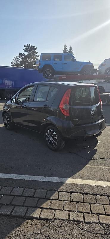 Gebraucht Opel Agila 80 PS (58 kW) 2008 Schwarz Kleinwagen