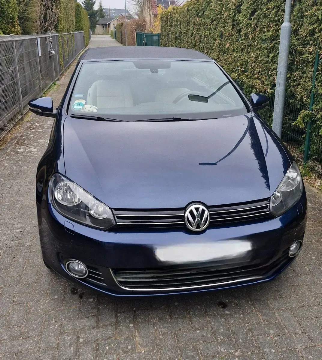 Gebraucht VW Golf Cabriolet 115 PS (84 kW) 2013 Blau Cabrio