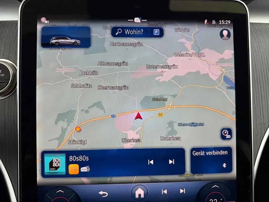 Gebraucht Mercedes C180 AMG 170 PS (125 kW) 2025 Schwarz Kombi