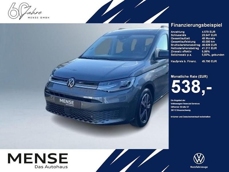 Indiumgrau Gebraucht 2024 VW Caddy Dark Label Van / Kleinbus | 45.790 € - Bild 1/4