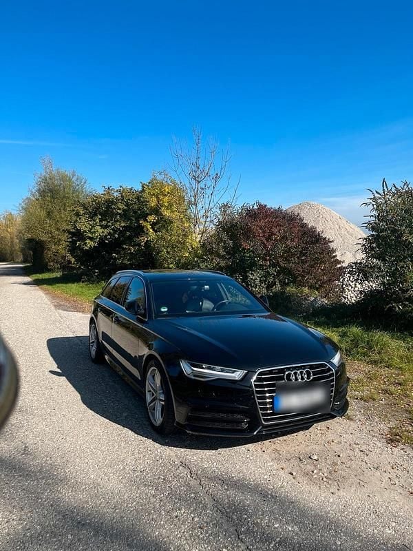 Schwarz Gebraucht 2018 Audi A6 S-Line Kombi | 26.200 € (Superpreis) - Bild 1/4