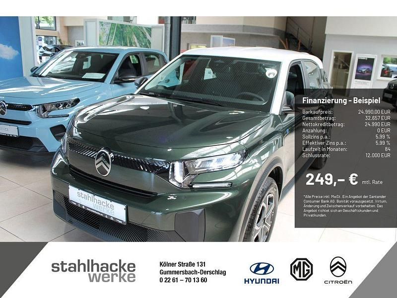 Neu Citroën e-C3 Aircross 83 kW (113 PS) 2025 Grün SUV