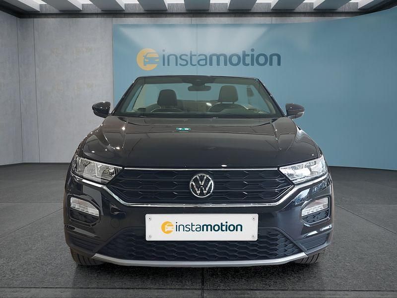 Gebraucht VW T-Roc Cabriolet 110 PS (80 kW) 2021 Schwarz Cabrio