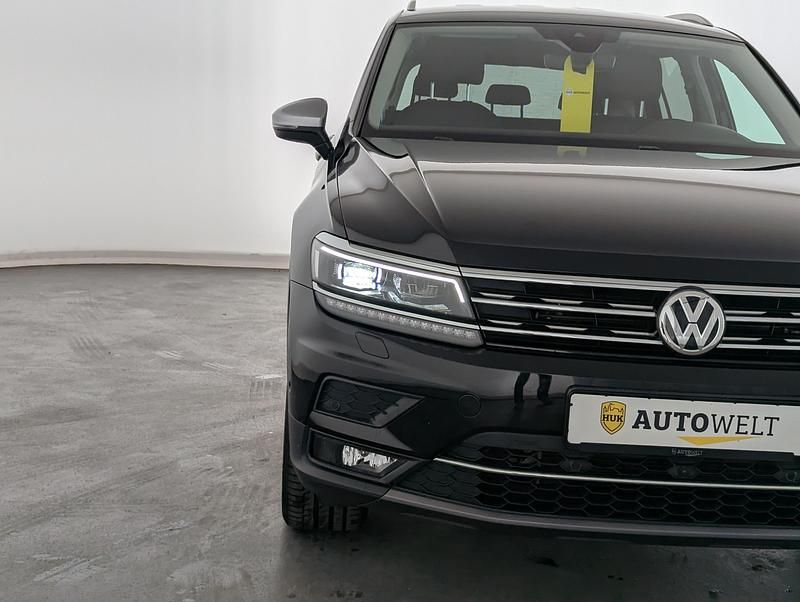 Gebraucht VW Tiguan Allspace Highline 190 PS (139 kW) 2019 Schwarz SUV