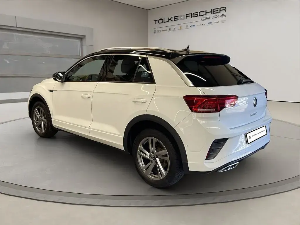 Gebraucht VW T-Roc R-line 150 PS (110 kW) 2023 Weiß SUV