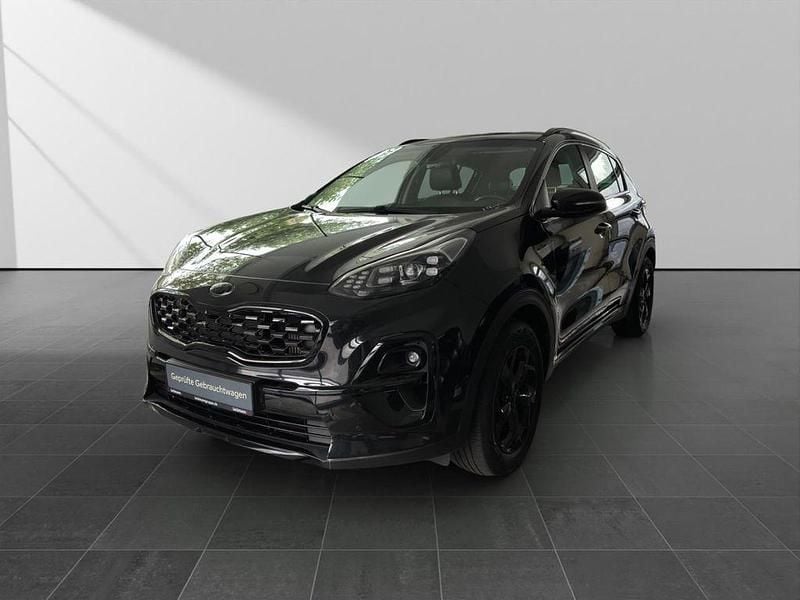 1k) zilinaschwarz met. (schwarz Gebraucht 2021 Kia Sportage SUV | 24.990 € (Fairer Preis) - Bild 1/4