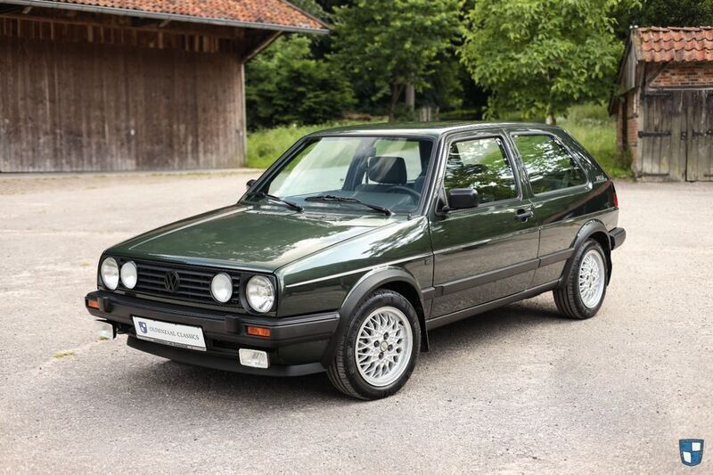 Grün Gebraucht 1991 VW Golf II GTD Limousine | 26.950 € - Bild 1/4