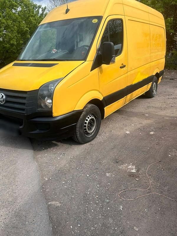 Second-hand VW Crafter 109 CP (80 kW) 2014 Galben Van