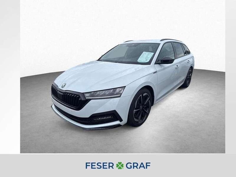 Moon weiss perleffekt Gebraucht 2024 Skoda Octavia SportLine Kombi | 31.490 € (Superpreis) - Bild 1/4