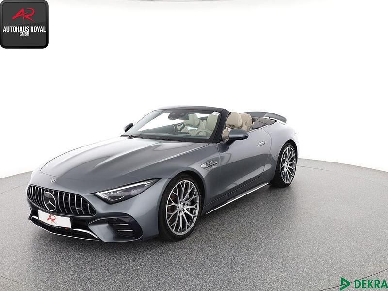 Grau Gebraucht 2024 Mercedes SL43 AMG AMG Cabrio | 106.880 € (Fairer Preis) - Bild 1/4